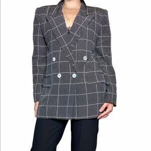 Gloria Sachs New York Vintage Oversized Blazer